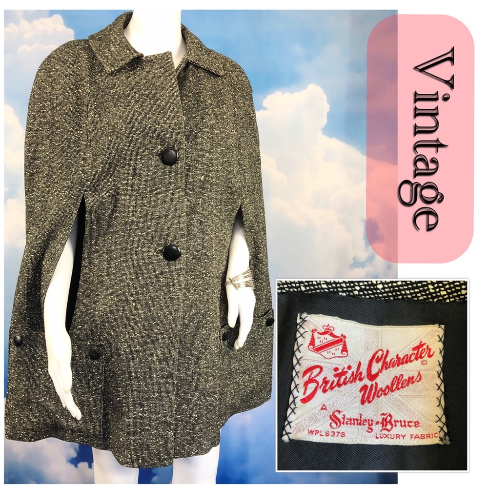 SOLD ‼️ Vintage Cape Tweed by British Character